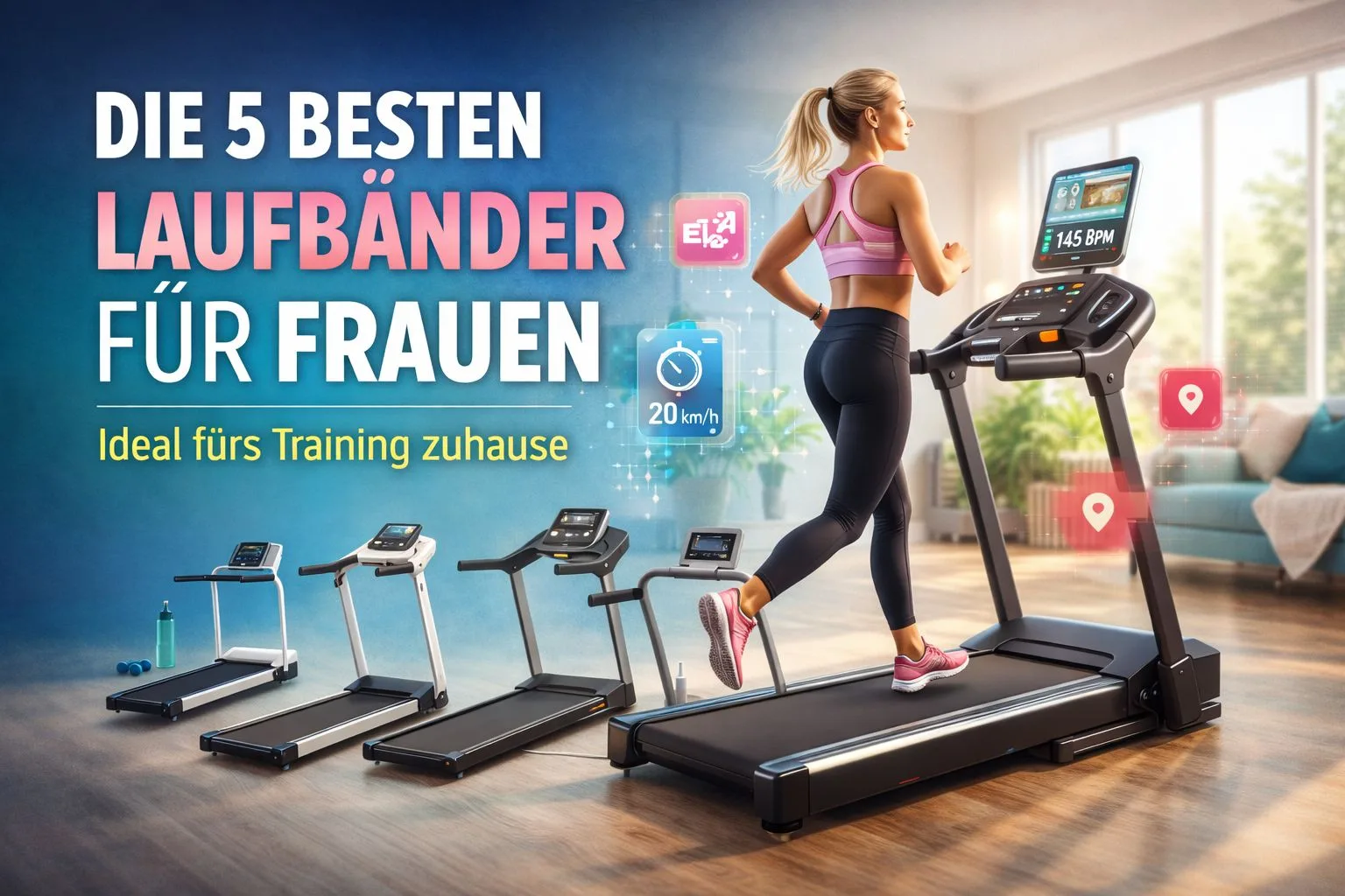 Die 5 besten Laufbänder für Frauen (2026) – Top-Modelle für Zuhause im Vergleich