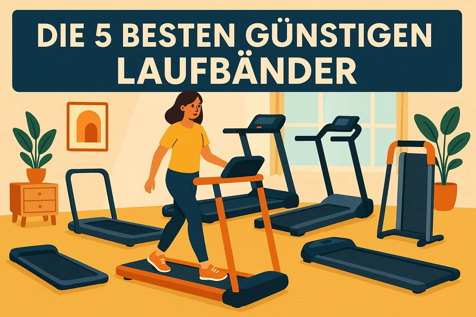 Die 5 besten günstigen Laufbänder – Preiswerte Modelle für jedes Zuhause