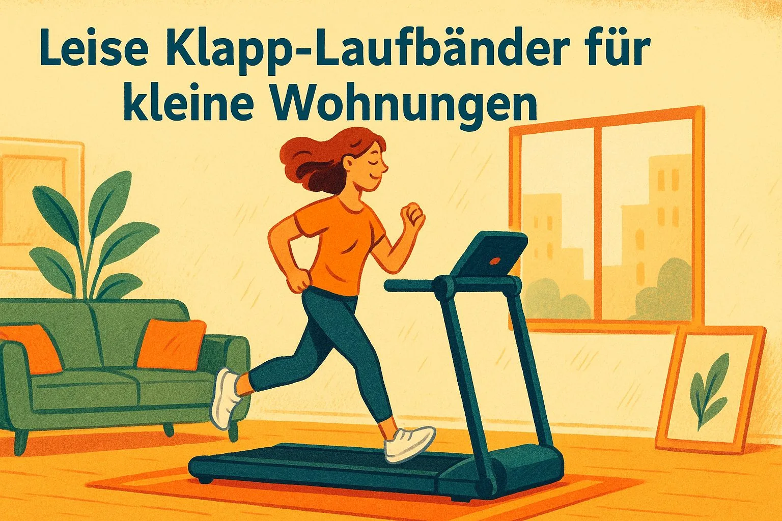 Die 5 besten leisen & klappbaren Laufbänder für Zuhause – Ratgeber für kleine Wohnungen