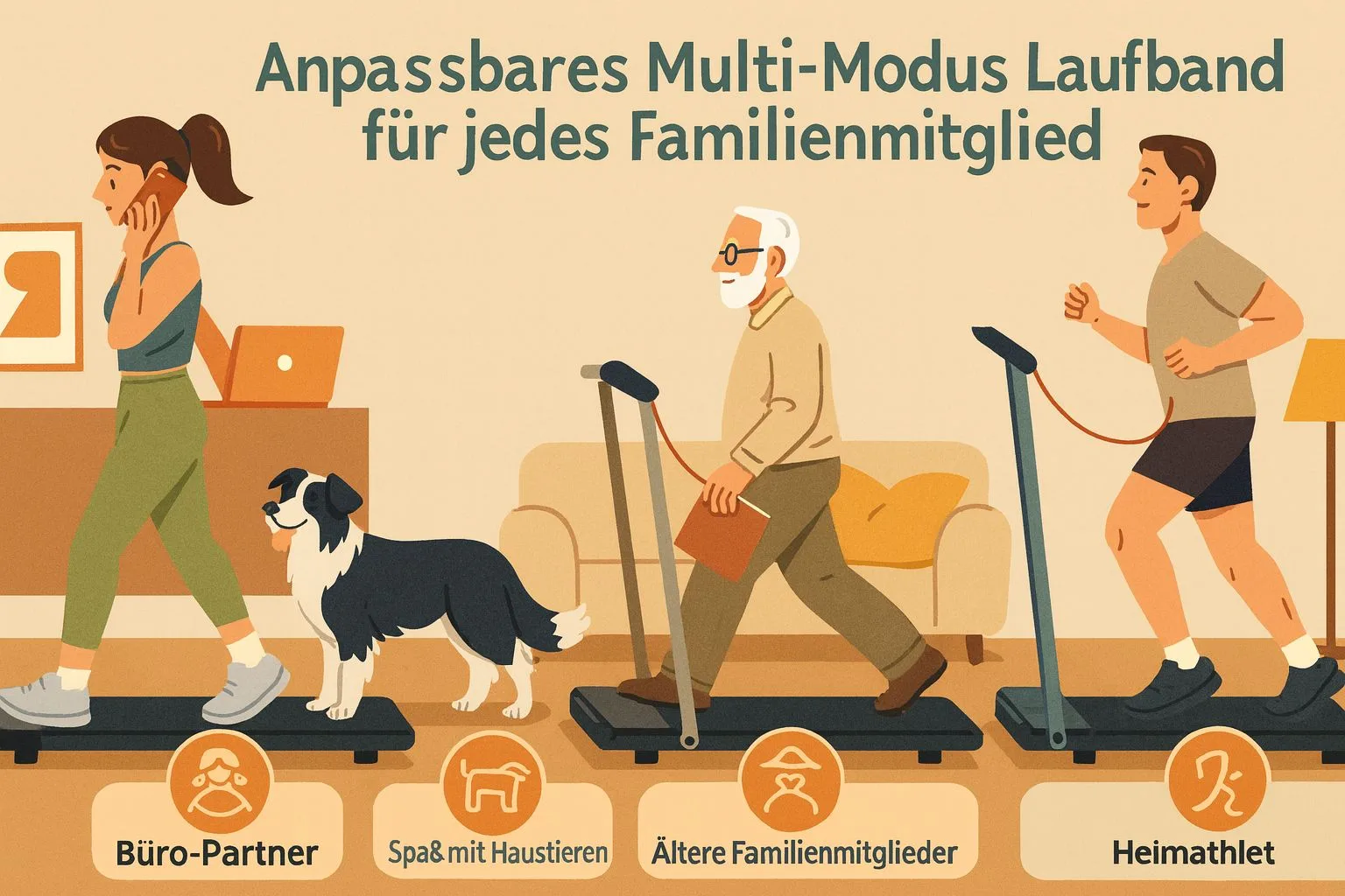 Klappbares Laufband mit 9 % Steigung für Zuhause & Büro – Test, Vorteile & Nachteile