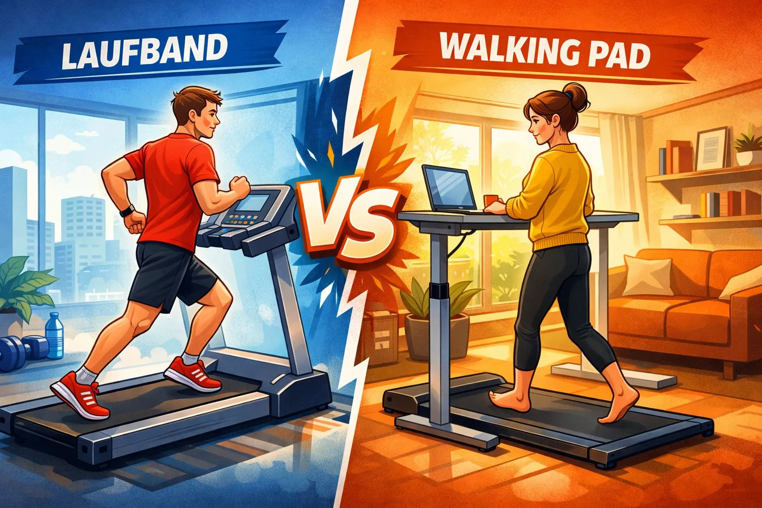 Laufband vs. Walking Pad – Unterschiede einfach erklärt