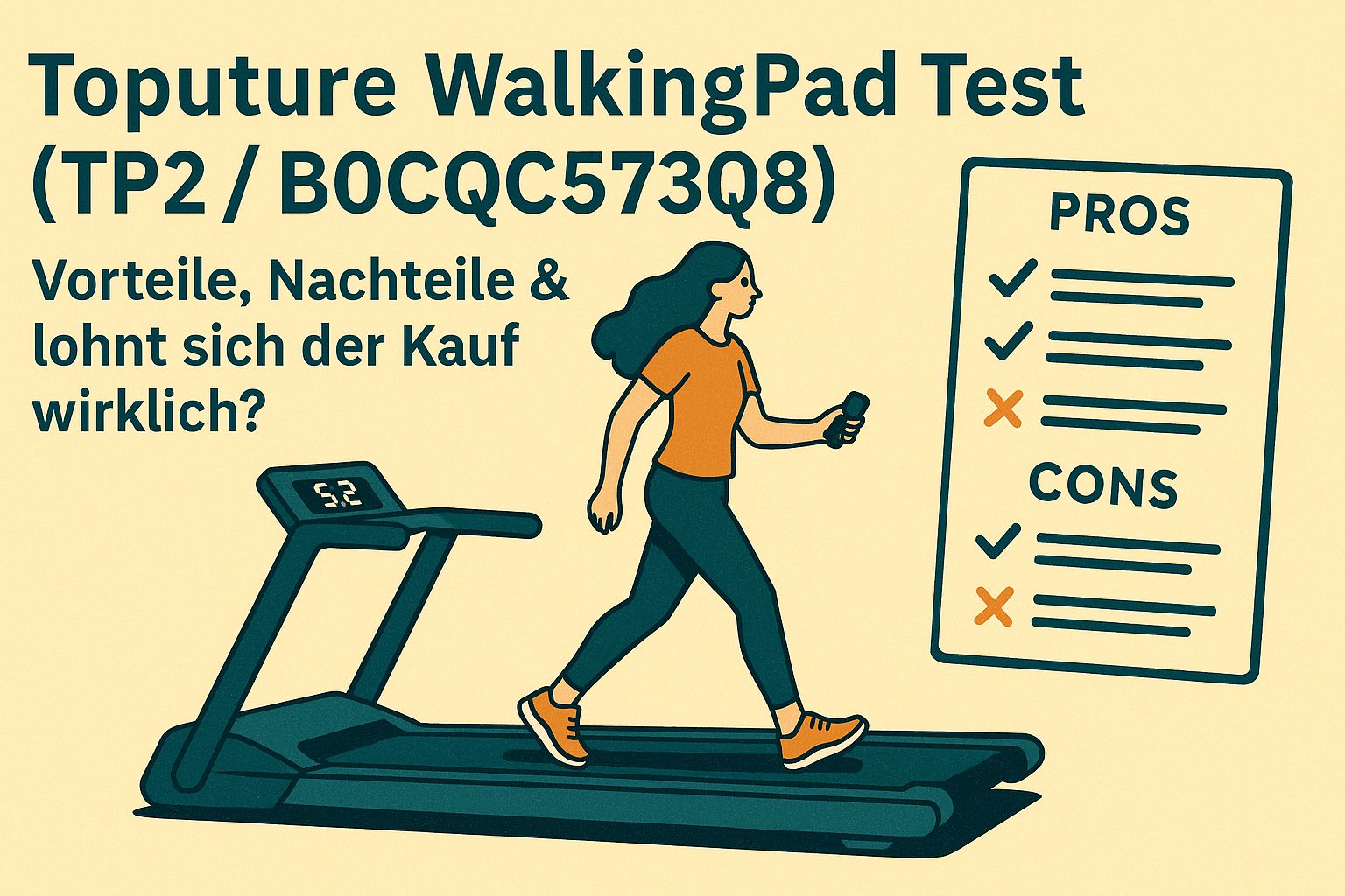 Toputure WalkingPad (TP2) Test : Vorteile, Nachteile & lohnt sich der Kauf wirklich?