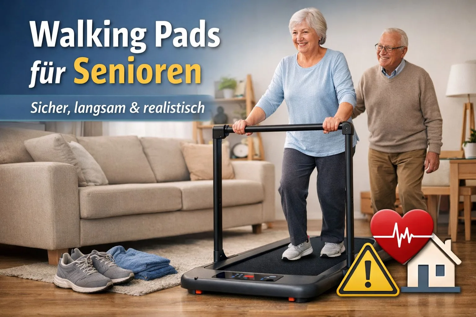 Walking Pad für Senioren – worauf man wirklich achten sollte