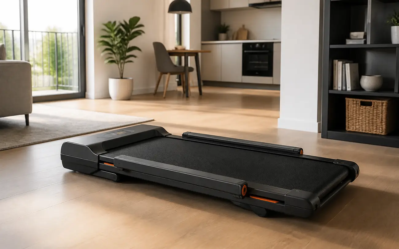 THERUN Laufband mit klappbarem Handlauf: Test